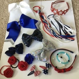 Red, White, and Blue 🇺🇸 Girls Head Set